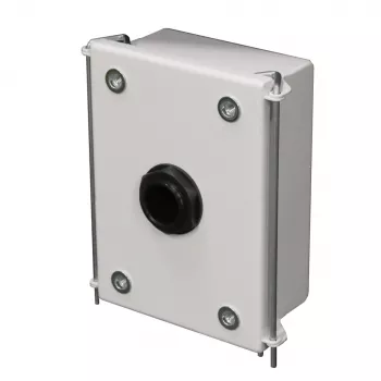 Универсальная монтажная коробка для PTZ камер OMNY, монтаж на стену, толщина 1.5мм, белый